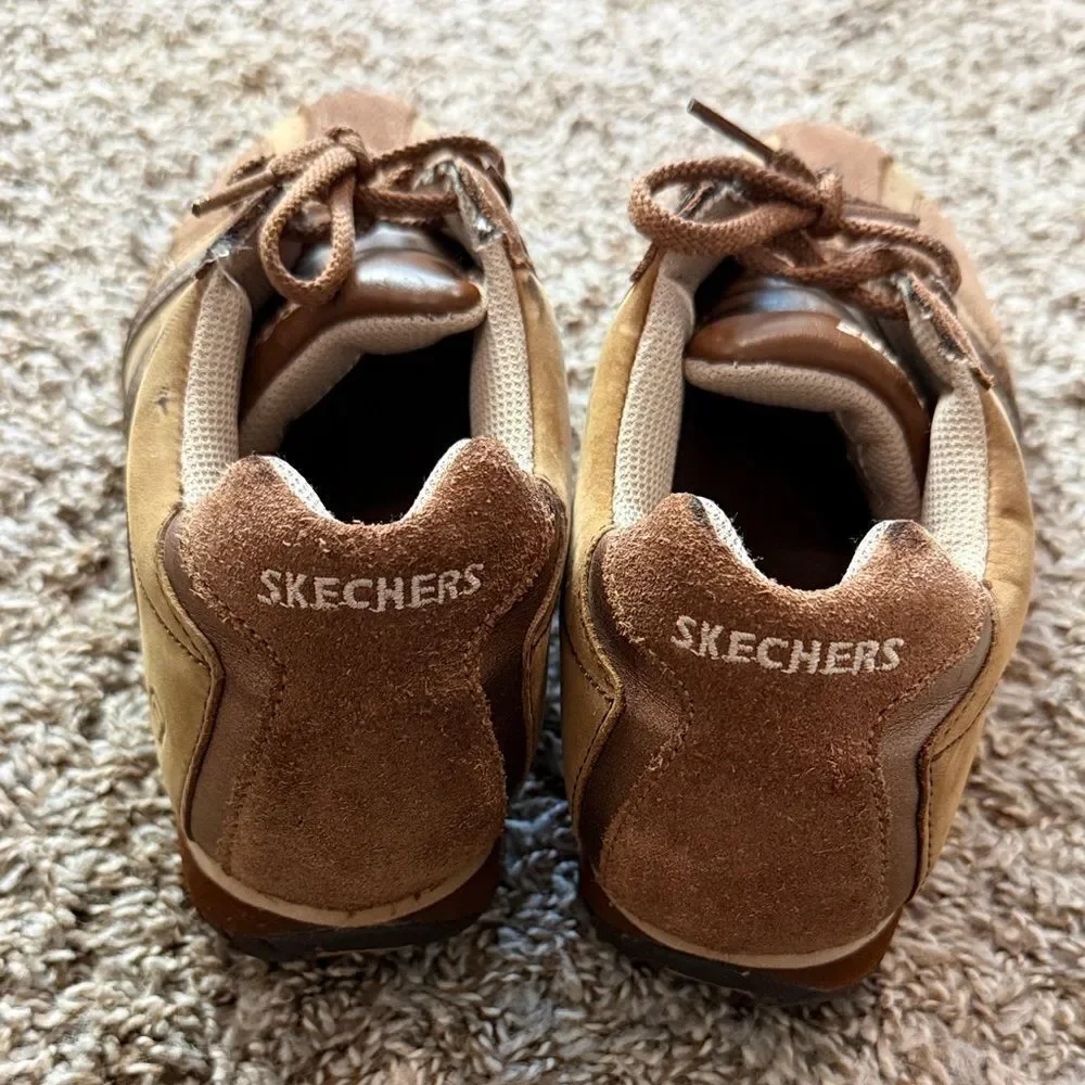 Skechers Taupe Brown Sneakers